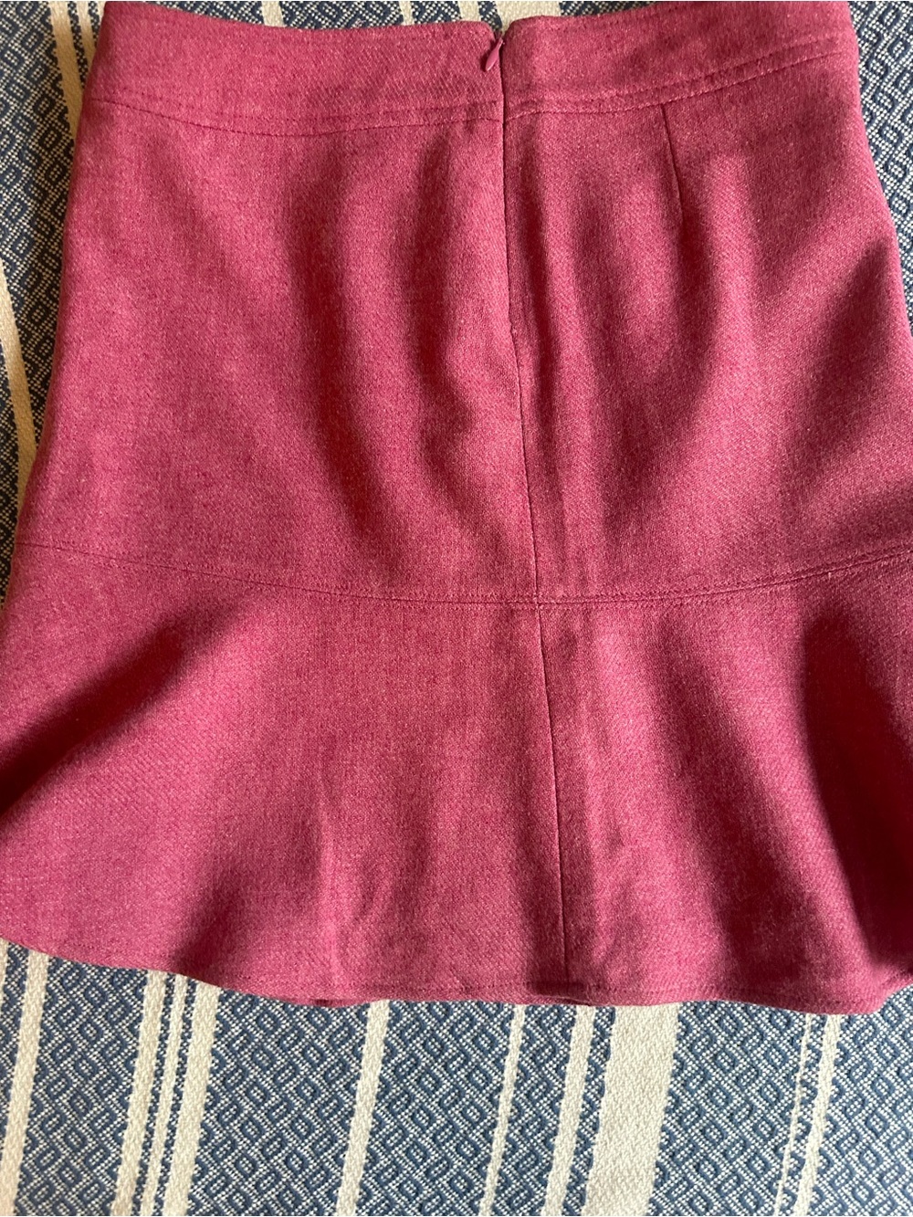 GAP Raspberry A-Line Flounce Skirt - Picture 10 of 13